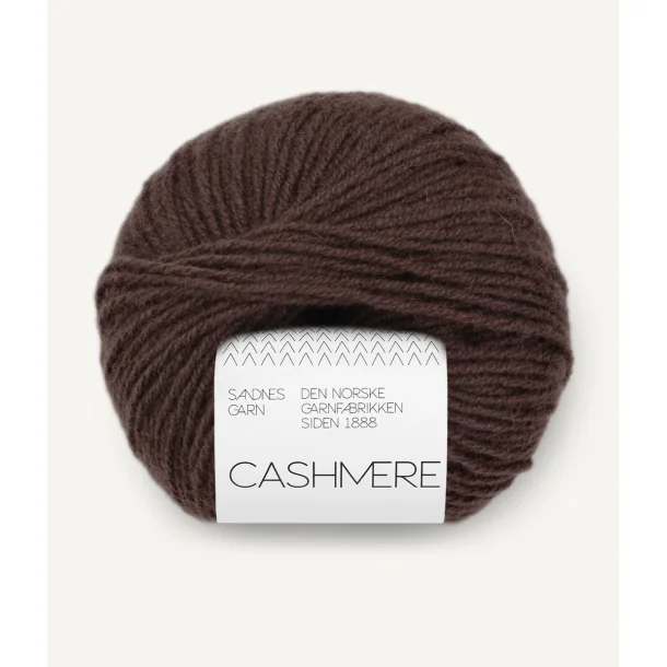 Sandnes - Cashmere Fv. 3082 Dark Brown