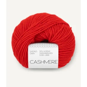 Sandnes - Cashmere Fv. 4018 Scarlet Red