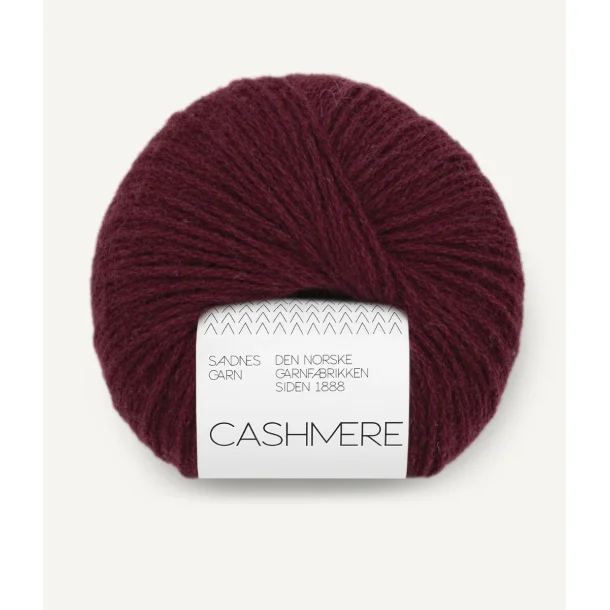 Sandnes - Cashmere Fv. 4372 Burgundy
