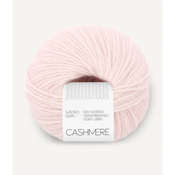 Sandnes - Cashmere Farve 4501 Marshmallow Pink