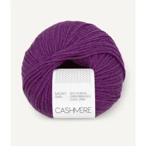 Sandnes - Cashmere Fv. 5045 Plum.