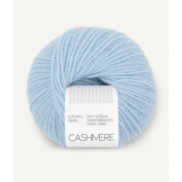 Sandnes - Cashmere Fv. 5812 Brunnera Blue. 