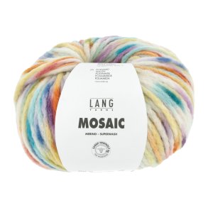 Lang Yarns - Mosaic Fv. 01 Turkis/Br/Orange/Grn