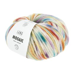 Lang Yarns - Mosaic Fv. 01 Turkis/Br/Orange/Grn