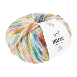Lang Yarns - Mosaic Fv. 01 Turkis/Br/Orange/Grn
