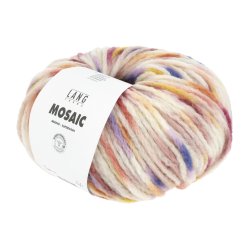 Lang Yarns - Mosaic Fv. 02 Bordeaux/Lilla/Pink/Gul