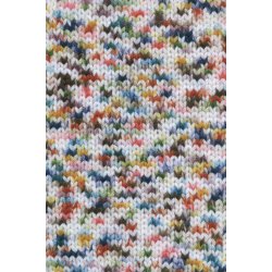 Lang Yarns - Mosaic Fv. 03 Petrol/Lilla/Rose/Brun