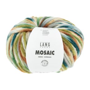 Lang Yarns - Mosaic Fv. 05 Grn/Brun/Petrol/Gr