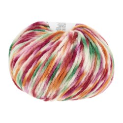 Lang Yarns - Mosaic Fv. 06 Rd/Pink/Orange/Grn