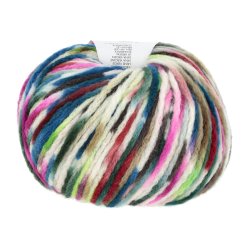 Lang Yarns - Mosaic Fv. 07 Bl/Grn/Pink/Brun