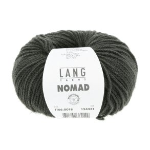 Lang Yarns - Nomad Fv. 18 M�rk Gr�n