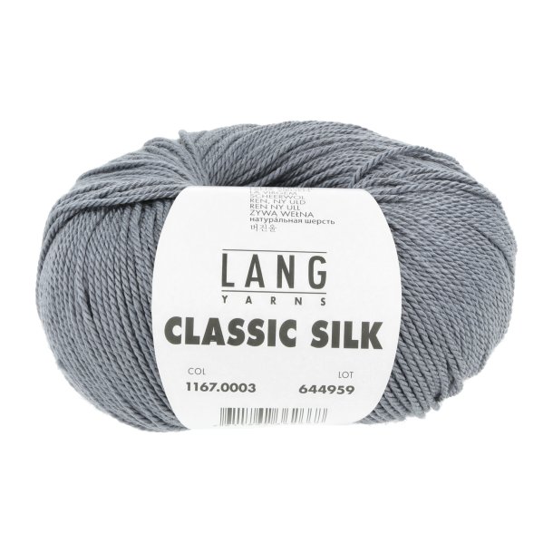 Lang Yarns - Classic Silk Fv. 03 Lys Gr