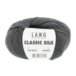 Lang Yarns - Classic Silk Fv. 05 M�rk Gr�