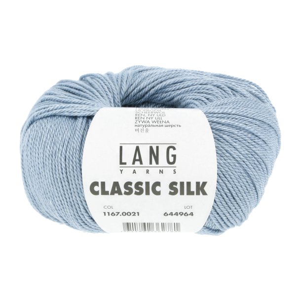 Lang Yarns - Classic Silk Fv. 21 Lys Bl