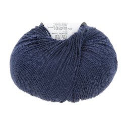 Lang Yarns - Classic Silk Fv. 35 Marine