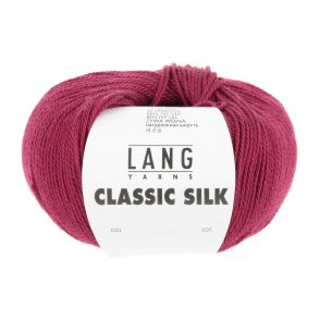 Lang Yarns - Classic Silk Fv. 61 Vinr�d