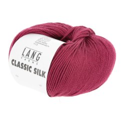Lang Yarns - Classic Silk Fv. 61 Vinr�d