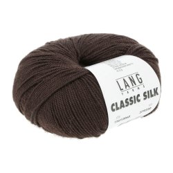 Lang Yarns - Classic Silk Fv. 68 M�rk Brun