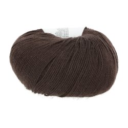 Lang Yarns - Classic Silk Fv. 68 M�rk Brun