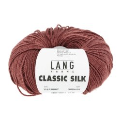 Lang Yarns - Classic Silk Fv. 87 Mursten