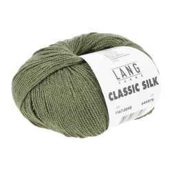 Lang Yarns - Classic Silk Fv. 98 M�rk Oliven