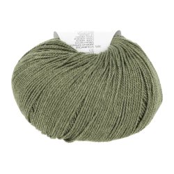 Lang Yarns - Classic Silk Fv. 98 M�rk Oliven