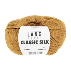 Lang Yarns - Classic Silk Fv. 111 Sennep Gul