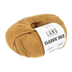 Lang Yarns - Classic Silk Fv. 111 Sennep Gul