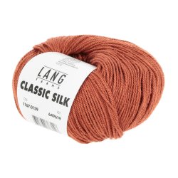 Lang Yarns - Classic Silk Fv. 159 M�rk Orange