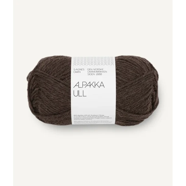 Sandnes - Alpakka Ull Fv. 2382 Espresso. 