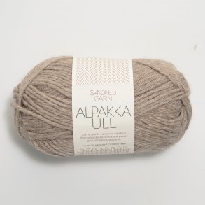 Sandnes - Alpakka Ull Fv. 2650 Beige Meleret.