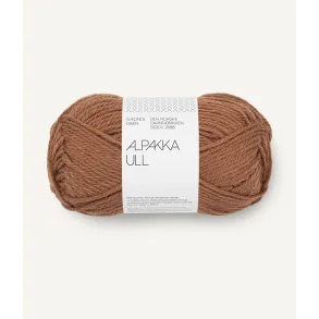 Sandnes - Alpakka Ull Fv. 3052 Pecan Brown. 