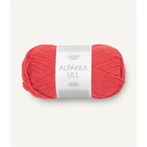 Sandnes - Alpakka Ull Farve 4008 Poppy