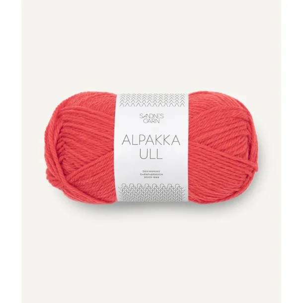 Sandnes - Alpakka Ull Farve 4008 Poppy