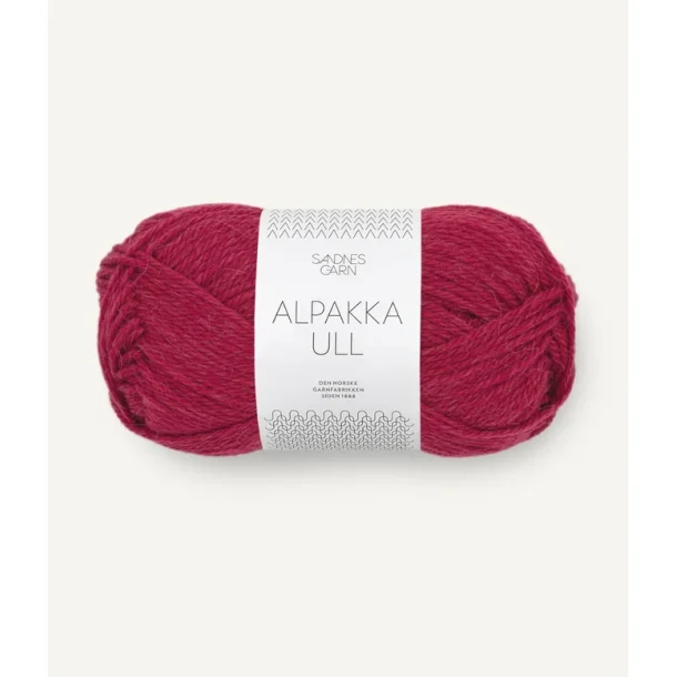 Sandnes - Alpakka Ull Fv. 4255 Rumba Red