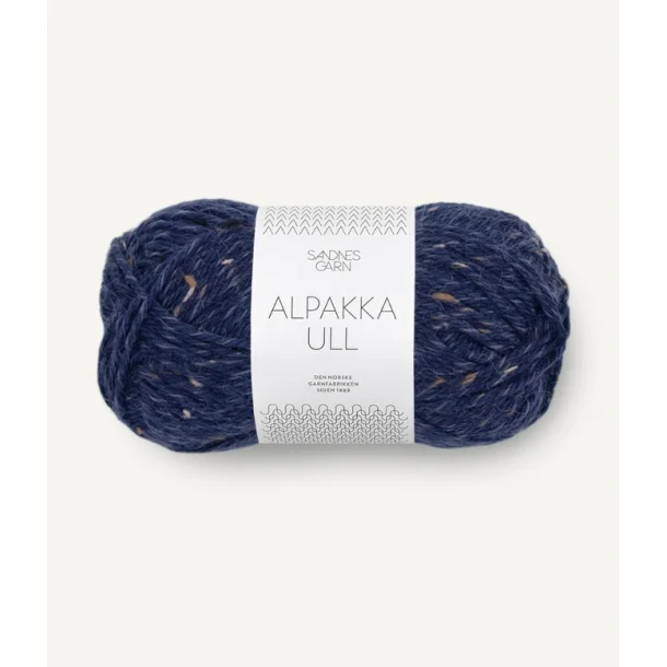 Sandnes - Alpakka Ull Fv. 5585 Marinebl Tweed