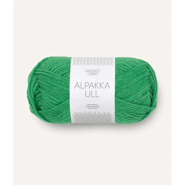 Sandnes - Alpakka Ull Farve 8236 Jelly Bean Green