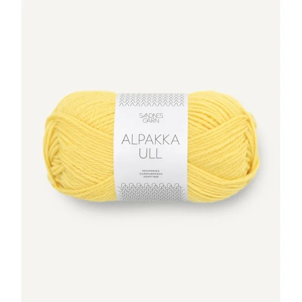 Sandnes - Alpakka Ull Fv. 9004 Lemon