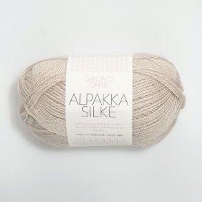 Sandnes - Alpakka silke Fv. 2521 Sand