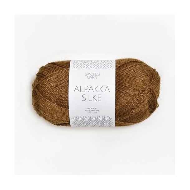  Sandnes - Alpakka silke Farve. 2564 Gylden Brun