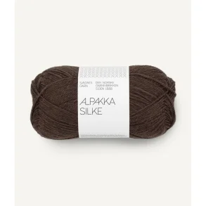 Sandnes - Alpakka silke Fv. 3591 Chocolate Plum