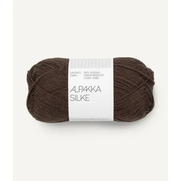 Sandnes - Alpakka silke Fv. 3591 Chocolate Plum