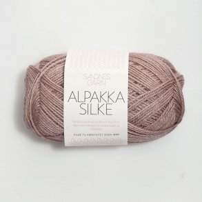 Sandnes - Alpakka silke Fv. 4331 Gammel Rosa.