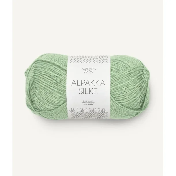 Sandnes - Alpakka silke Fv. 8532 Pistacie