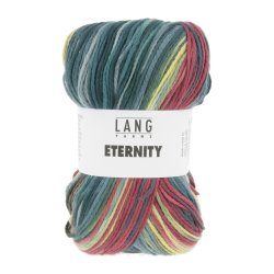 Lang Yarns - Eternity Fv. 01 Petrol/B�r/Bl�/Gul Multi