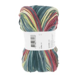 Lang Yarns - Eternity Fv. 01 Petrol/B�r/Bl�/Gul Multi