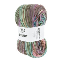 Lang Yarns - Eternity Fv. 02 Gr�n/Pink/Periwinkle Multi
