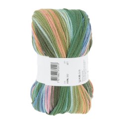 Lang Yarns - Eternity Fv. 05 Gr�n/oliven Salmon Multi