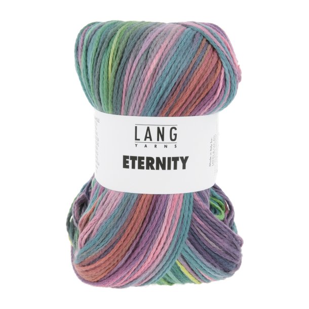 Lang Yarns - Eternity Fv. 06 Lilla/Pink/Lime/Emerald Multi