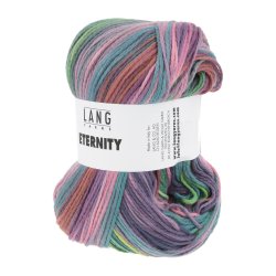 Lang Yarns - Eternity Fv. 06 Lilla/Pink/Lime/Emerald Multi